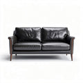 Divano in pelle per soggiorno – 180 x 90 x 75 cm