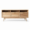 Mobile contenitore in legno per soggiorno con apertura a battente – 150 x 40 x 60 cm