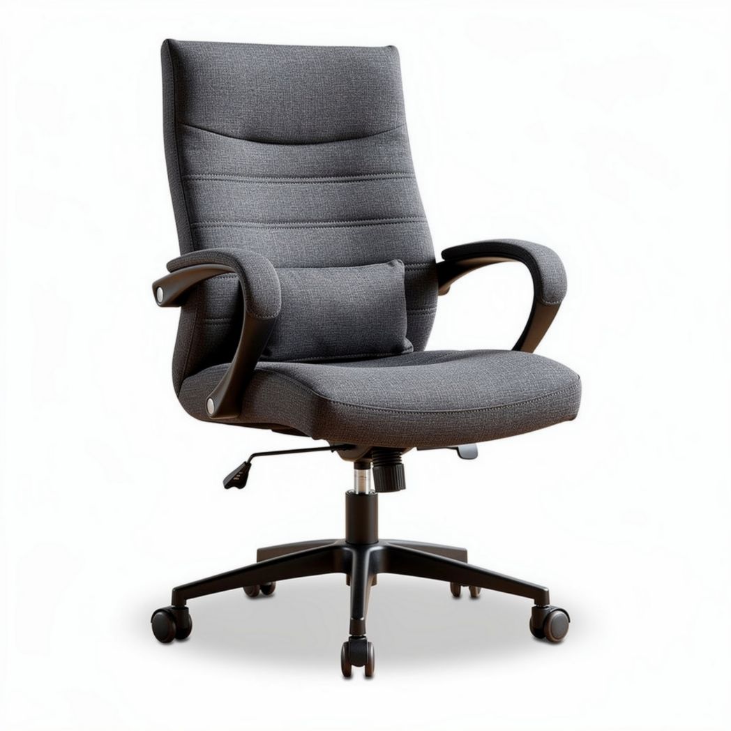 Sedia da ufficio ergonomica in tessuto per ambiente lavorativo – 60 x 60 x 100 cm